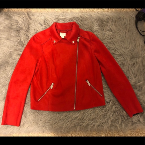 Red Motto Jacket - Picture 2 of 4